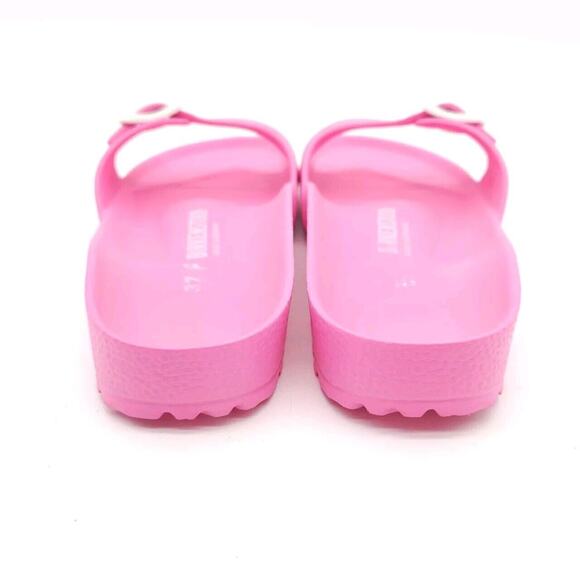 Birkenstock (Womens US 6 EU 37) Madrid‎ Eva Pink Slip On Slides Sandals Strap - Picture 7 of 9